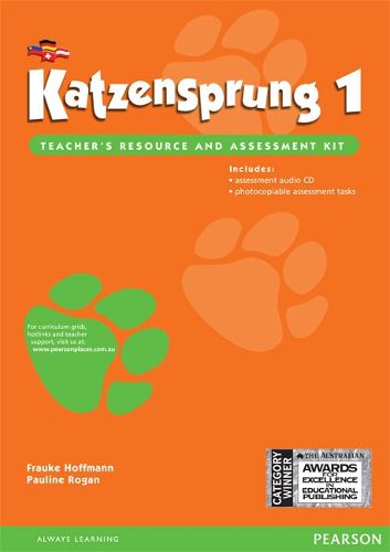 Cover image for Katzensprung 1 Teacher's Resource and Assessment Kit