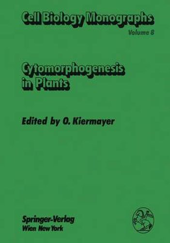 Cover image for Cytomorphogenesis in Plants