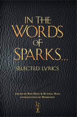 Cover image for In the Words of Sparks...Selected Lyrics