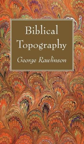Cover image for Biblical Topography