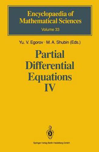 Cover image for Partial Differential Equations IV: Microlocal Analysis and Hyperbolic Equations