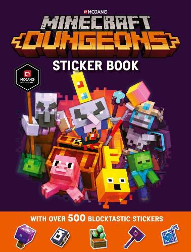 Minecraft Dungeons Sticker Book