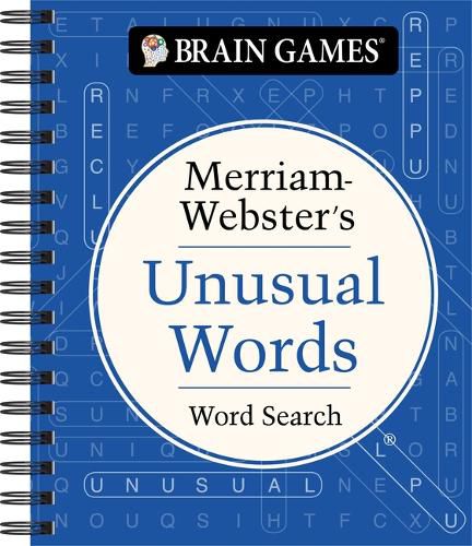 Cover image for Brain Games - Merriam-Webster's Unusual Words Word Search