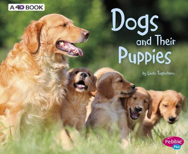 Cover image for Dogs and Their Puppies: A 4D Book