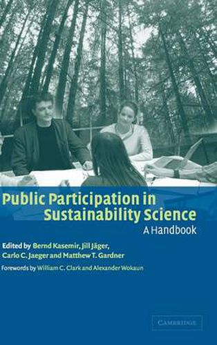 Public Participation in Sustainability Science: A Handbook