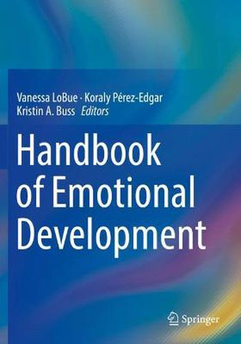 Cover image for Handbook of Emotional Development