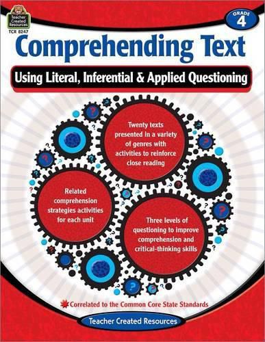 Cover image for Comprehending Text Using Literal/Inferential/Applied Quest-4