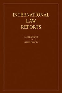 Cover image for International Law Reports: Volume 137