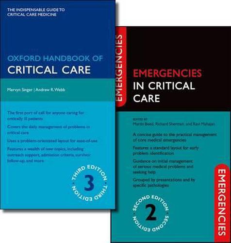 Cover image for Oxford Handbook of Critical Care  and Emergencies in Critical Care Pack