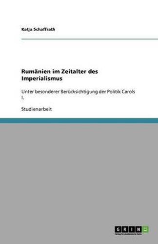 Cover image for Rumanien im Zeitalter des Imperialismus