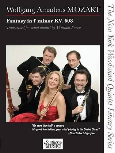 Cover image for Fantasy in F Minor, K. 608: For Woodwind Quintet