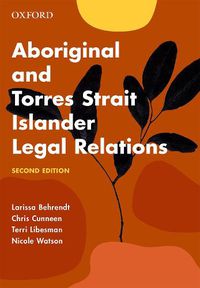 Cover image for Aboriginal and Torres Strait Islander Legal Relations