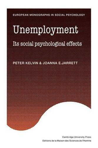 Cover image for Unemployment