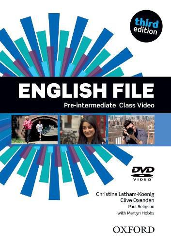 Cover image for English File third edition: Pre-intermediate: Class DVD: The best way to get your students talking