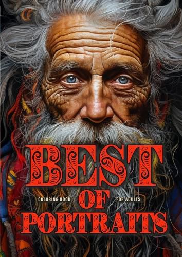 Cover image for Best of Portraits Coloring Book for Adults