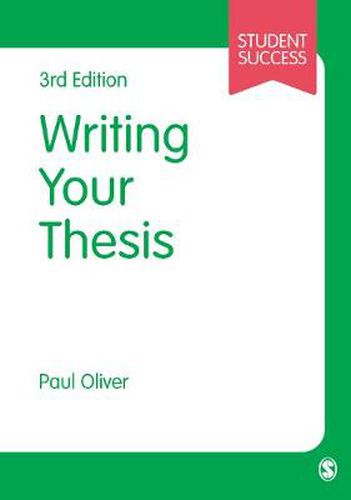 Cover image for Writing Your Thesis