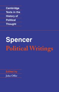 Cover image for Spencer: Political Writings