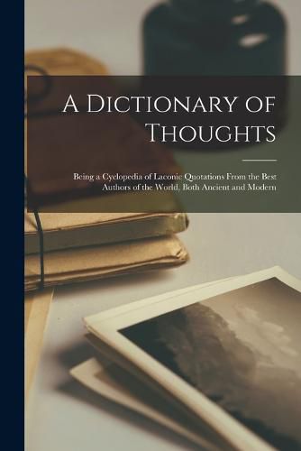 Cover image for A Dictionary of Thoughts