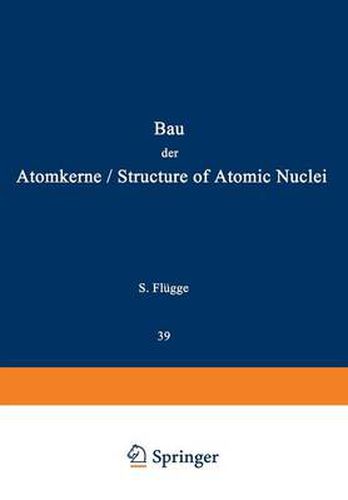 Cover image for Structure of Atomic Nuclei / Bau der Atomkerne