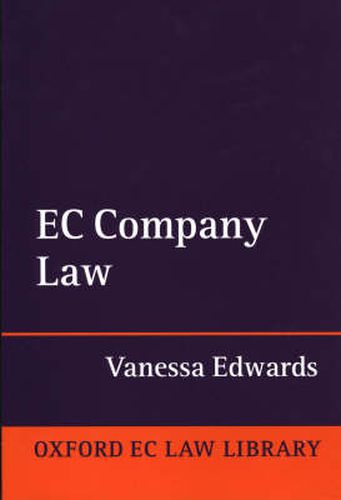 Cover image for EC Company Law