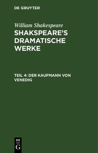 Cover image for Der Kaufmann von Venedig