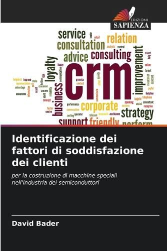 Cover image for Identificazione dei fattori di soddisfazione dei clienti