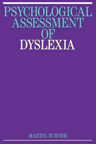 Cover image for Psychological Assessment of Dyslexia