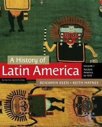 Cover image for A History of Latin America, Volume 1