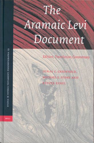 Cover image for The Aramaic Levi Document: Edition, Translation, Commentary