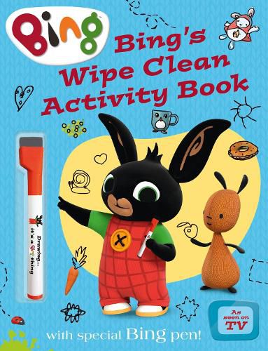 Cover image for Bing's Wipe Clean Activity Book