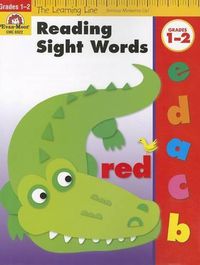 Cover image for Learning Line: Reading Sight Words, Kindergarten - Grade 1 Workbook