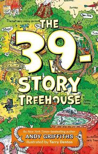 Cover image for The 39-Story Treehouse: Mean Machines & Mad Professors!