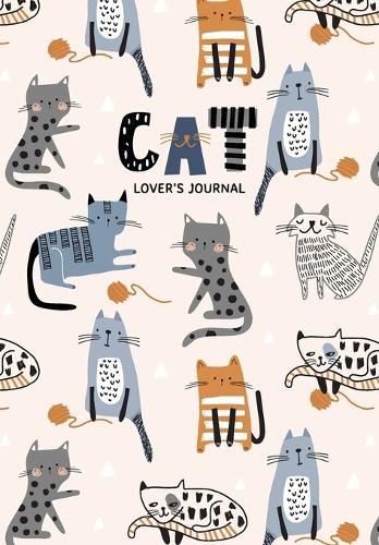 Cover image for Cat Lover's Blank Journal: A Cute Journal of Cat Whiskers and Diary Notebook Pages (Cat lovers, Kittens, Daydreamers)