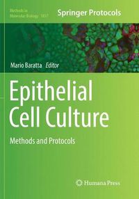 Cover image for Epithelial Cell Culture: Methods and Protocols