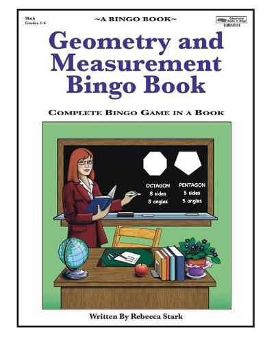 Cover image for Geometry and Measurement Bingo Book: Complete Bingo Game In A Book