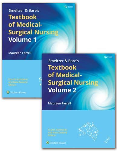 Cover image for Smeltzer & Bare's Textbook of Medical-Surgical Nursing          Australia/New Zealand with VST eBook: Volume 1 and 2