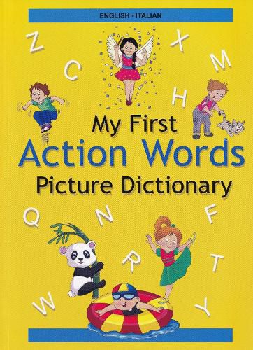 Cover image for English-Italian - My First Action Words Picture Dictionary 2022