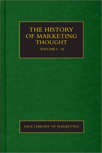 Cover image for The History of Marketing Thought