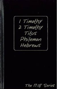 Cover image for 1 Timothy - Hebrews -- Journible The 17:18 Series