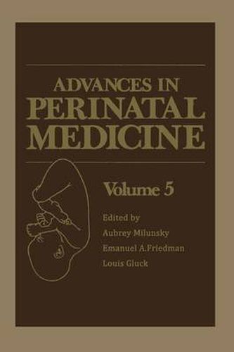 Cover image for Advances in Perinatal Medicine: Volume 5