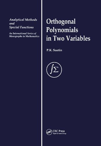 Cover image for Orthogonal Polynomials in Two Variables