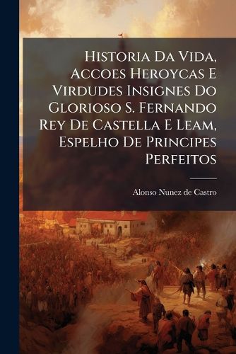 Cover image for Historia Da Vida, Accoes Heroycas E Virdudes Insignes Do Glorioso S. Fernando Rey De Castella E Leam, Espelho De Principes Perfeitos