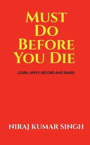 Cover image for Must Do Before You Die