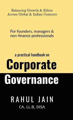Cover image for A practical handbook on Corporate Governance