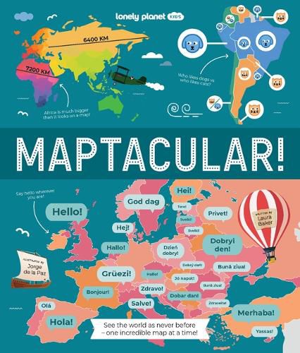 Cover image for Lonely Planet Kids Maptacular!