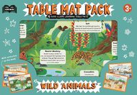 Cover image for First Time Learning Wild Animals Table Mat Pack