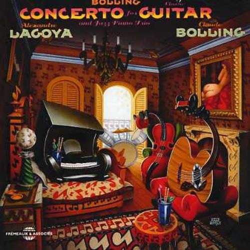 Cover image for Bolling Concerto For Classic Guitar And Jazz Piano Trio
