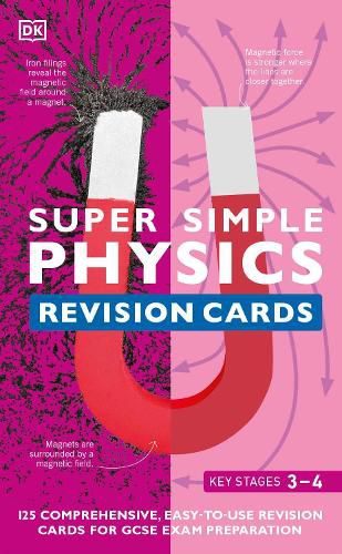 Cover image for Super Simple Physics Revision Cards Key Stages 3 And 4