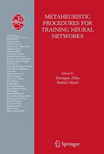 Cover image for Metaheuristic Procedures for Training Neural Networks