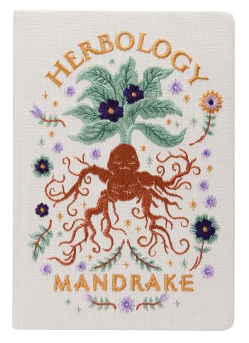 Cover image for Harry Potter: Mandrake Embroidered Journal